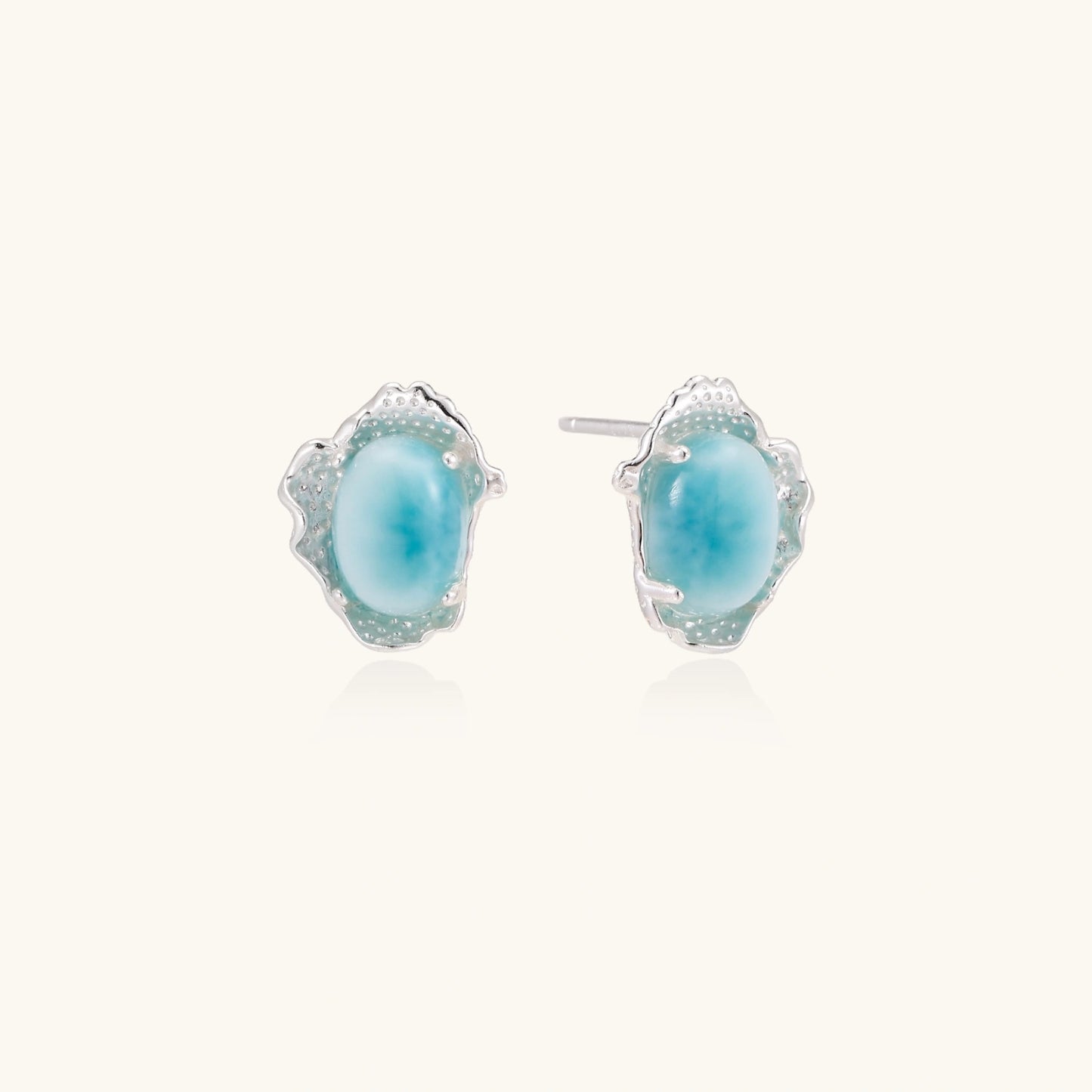 Larimar Dreams Studs