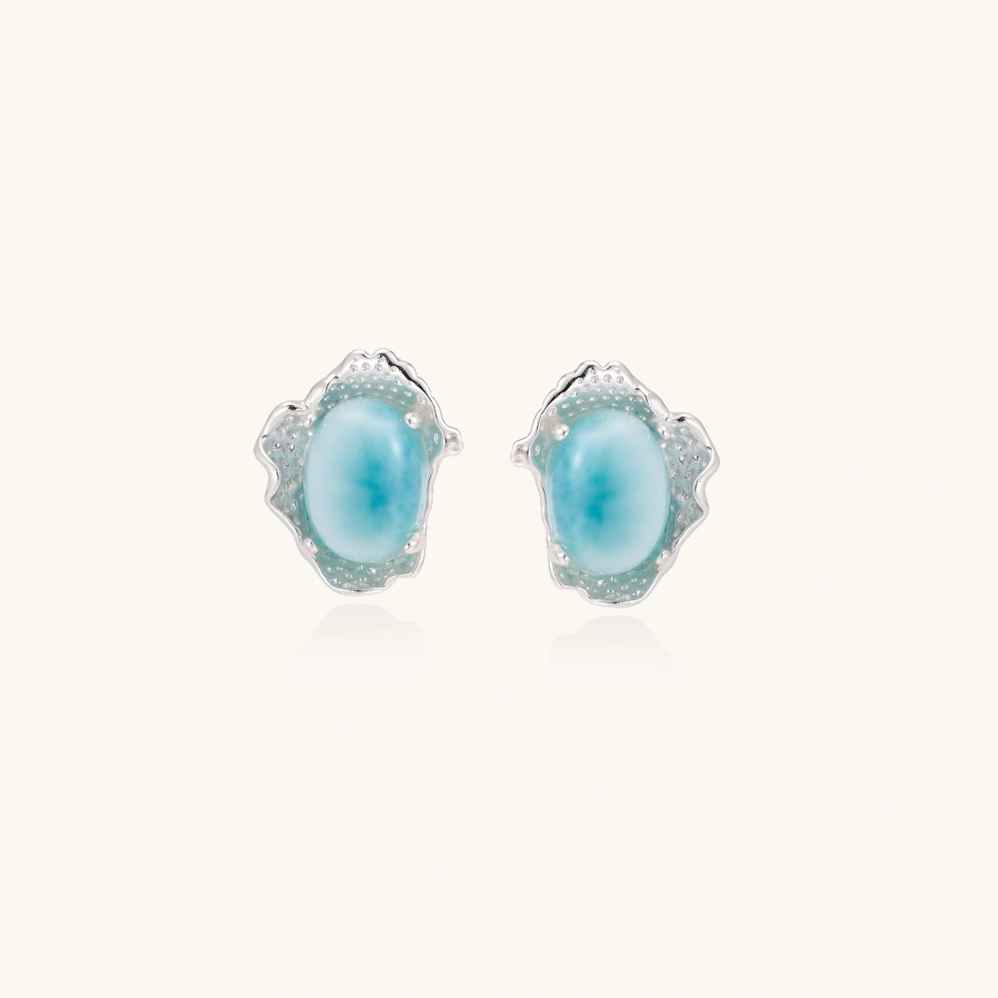 Larimar Dreams Studs