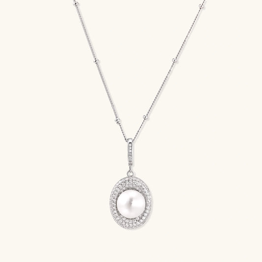 Pearl Halo Necklace