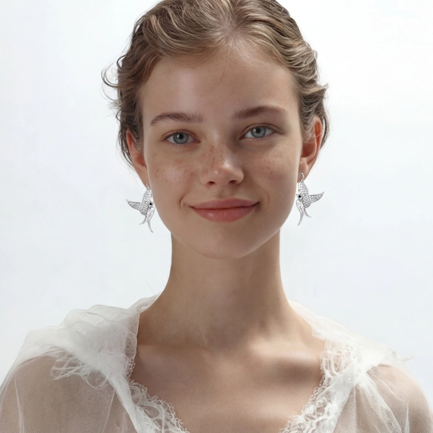 Celestial Hummingbird Earrings