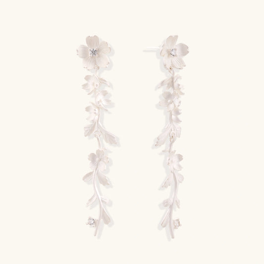 Garden Bloom Drop Earrings